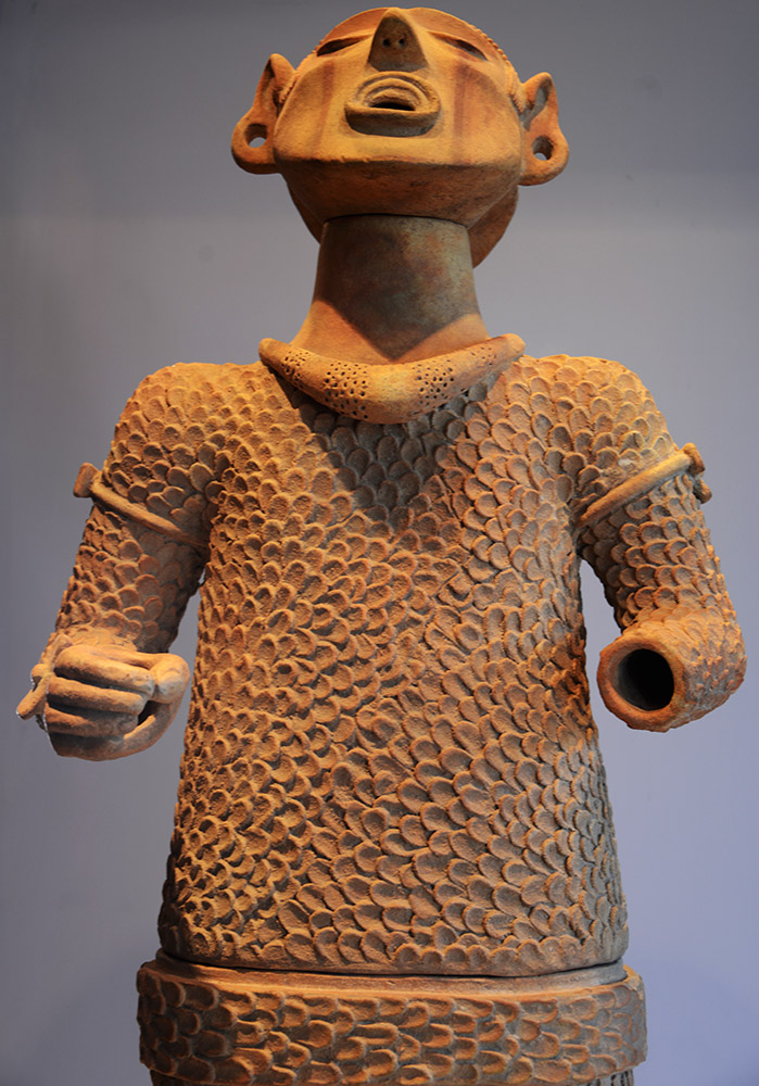 El Salvador Tazumal Pyramid Statue