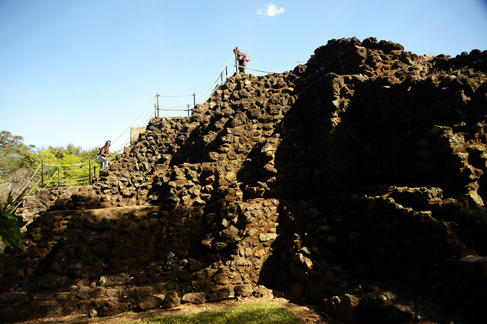El Salvador Tazumal Pyramid Viewpoint