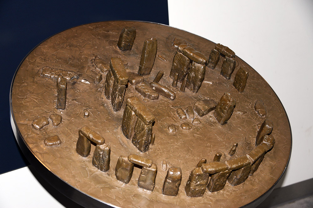 Stonehenge Model Model showing the Stonehenge monument