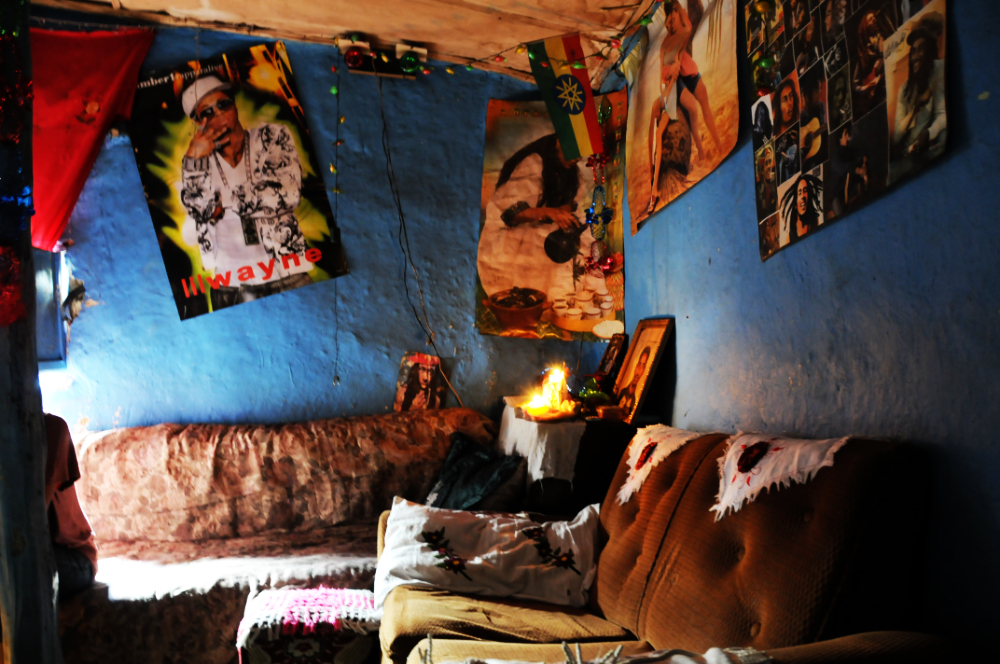 Khat bar in Addis Ababa