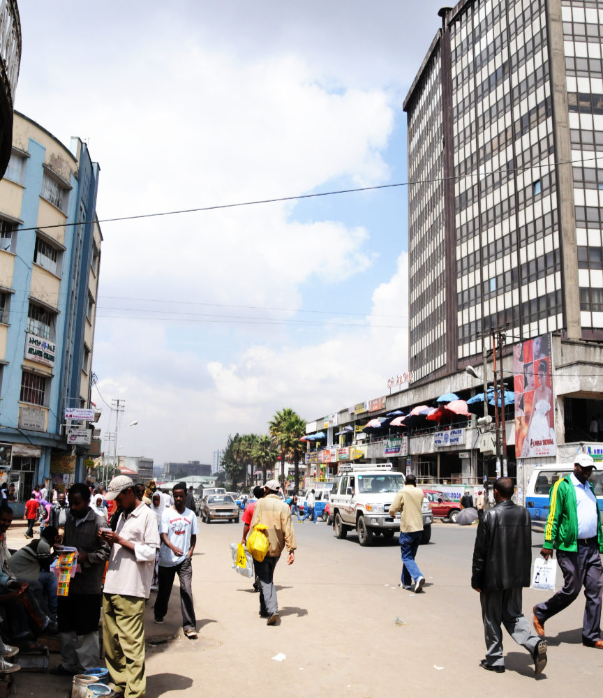 Piazza in Addis Ababa