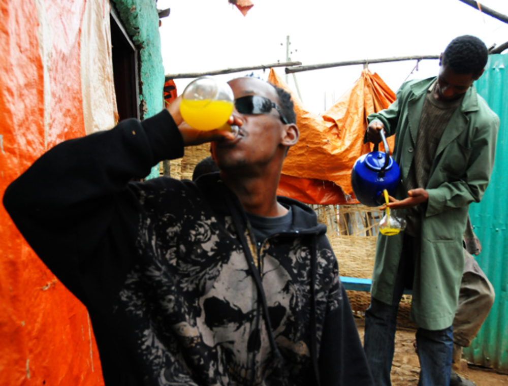 Tej traditional Ethiopian honey wine