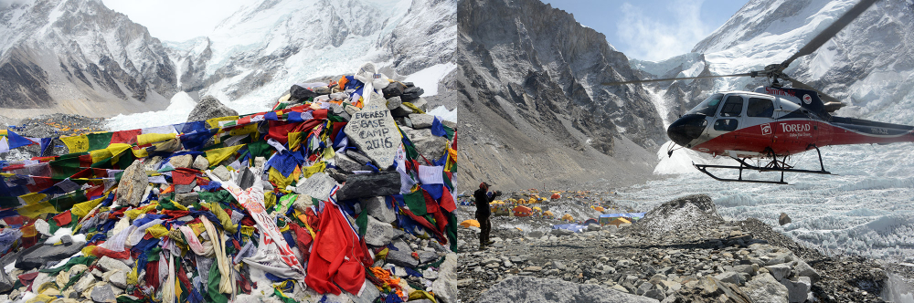 Everest Base Camp in Nepal