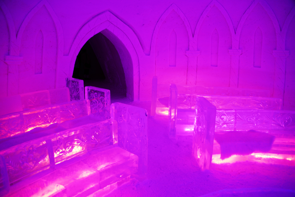 Finland Ice Hotel Village Chapel