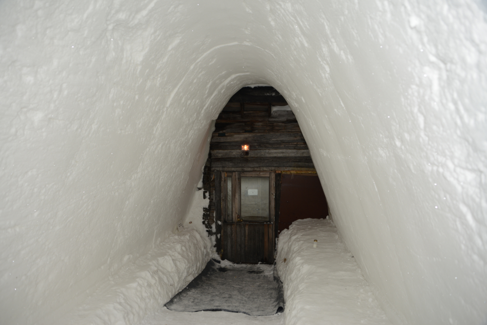 Finland Ice Hotel Village Warm Room