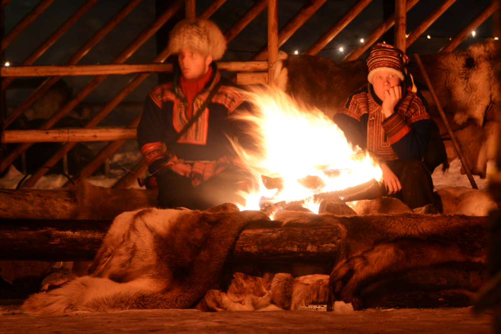 Finland Rovaniemi Santa Claus Village Sami People