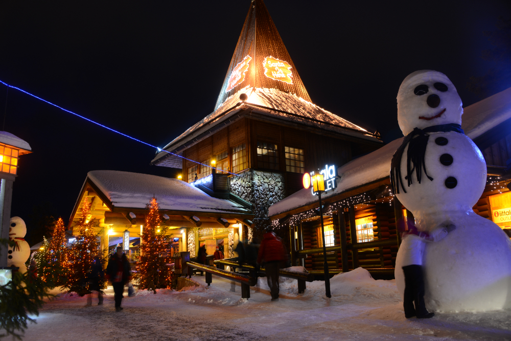 Finland Rovaniemi Christmas Village