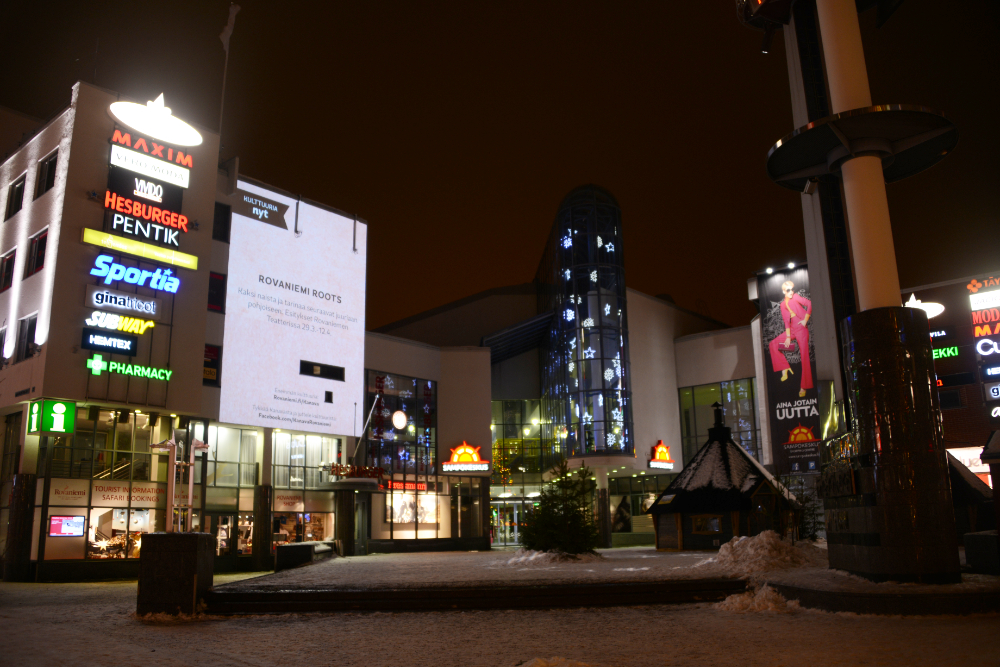Finland Rovaniemi Mall