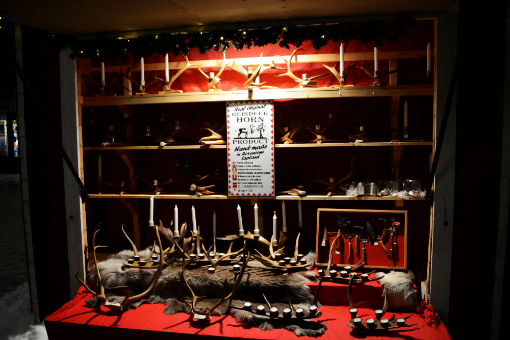 Finland Rovaniemi Reindeer Antlers