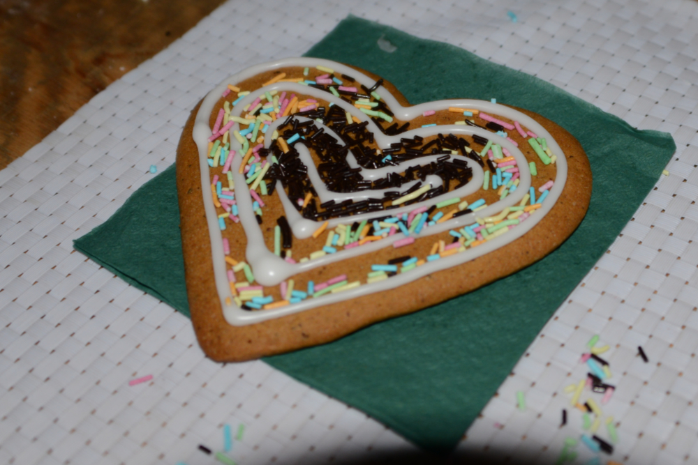 Finland Rovaniemi Santa's Park Gingerbread Cookie