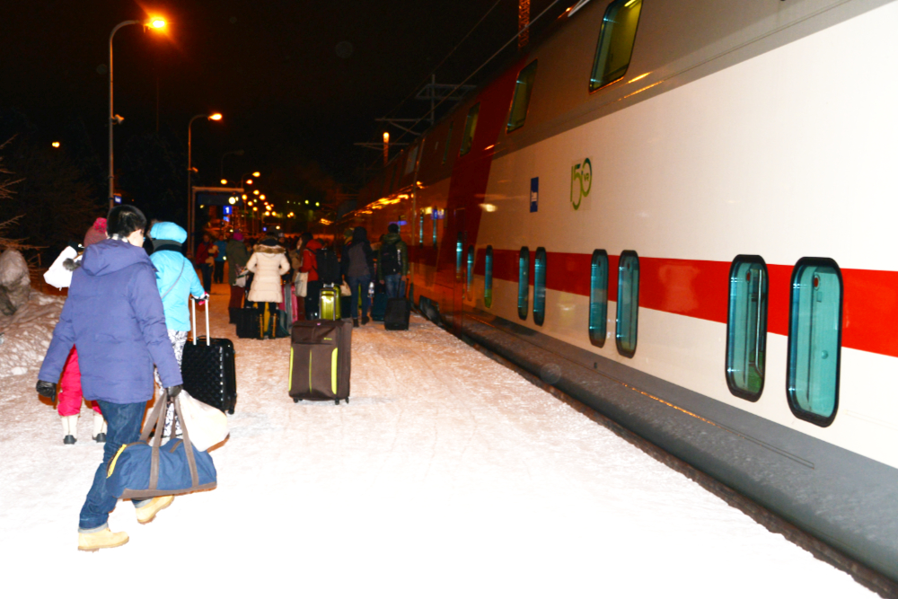 Finland Rovaniemi Train Station
