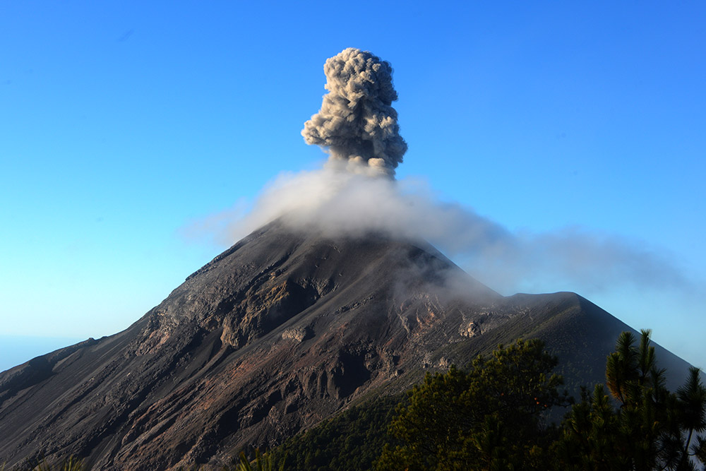 Volcán de Fuego in Guatemala