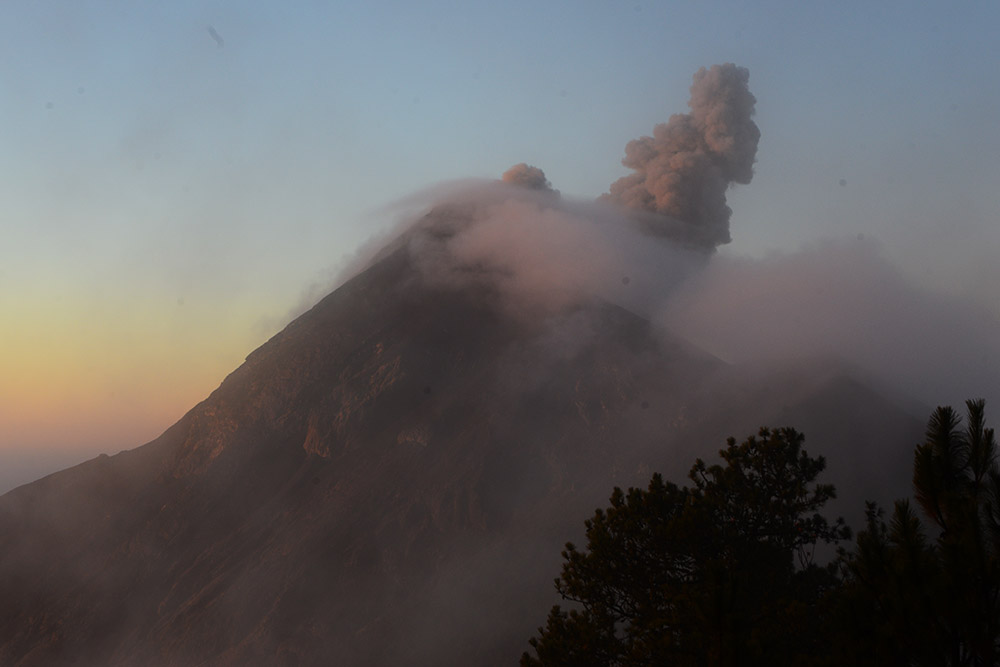 Volcán de Fuego in Guatemala