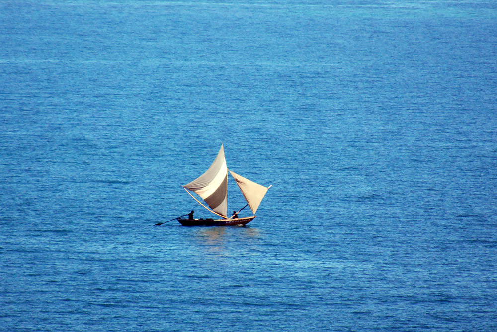 Haiti Sail Boat