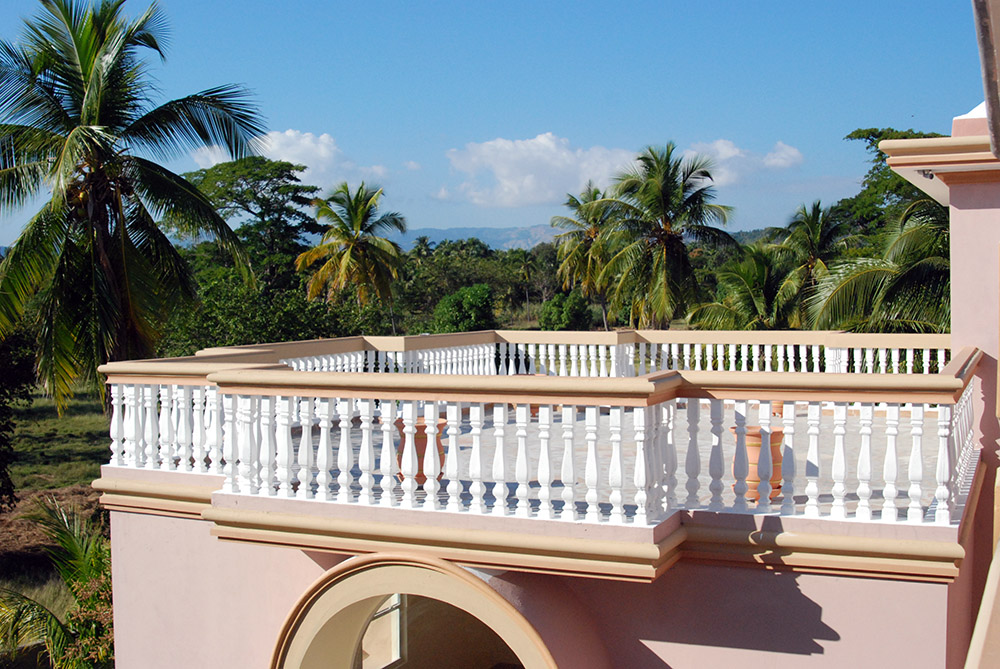 Haiti Jacmel Hotel Balcony
