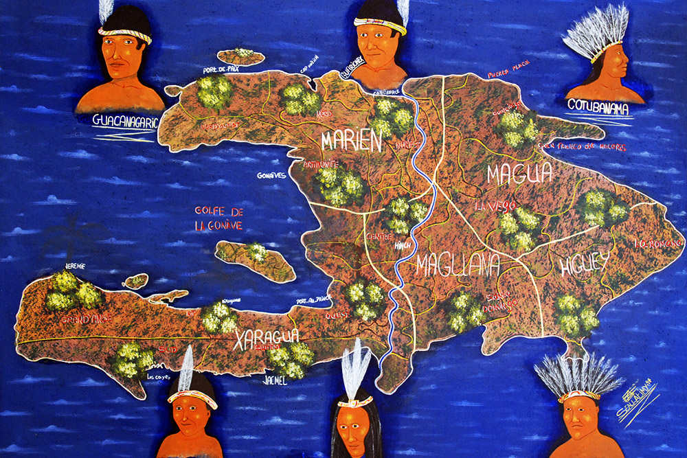 Haiti Map Natives