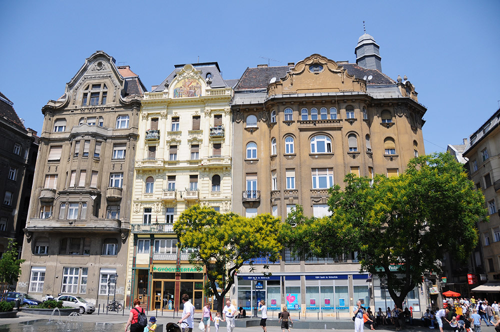 Hungary Budapest Buildings