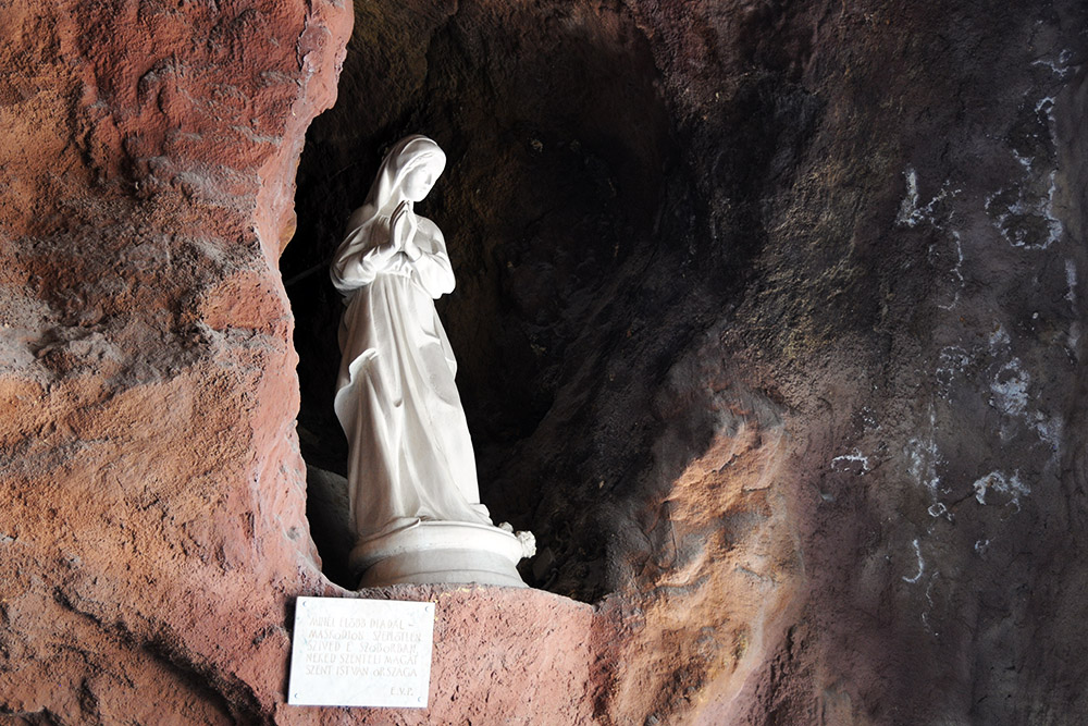 Budapest St Ivan Gellért Hill Cave Virgin Mary