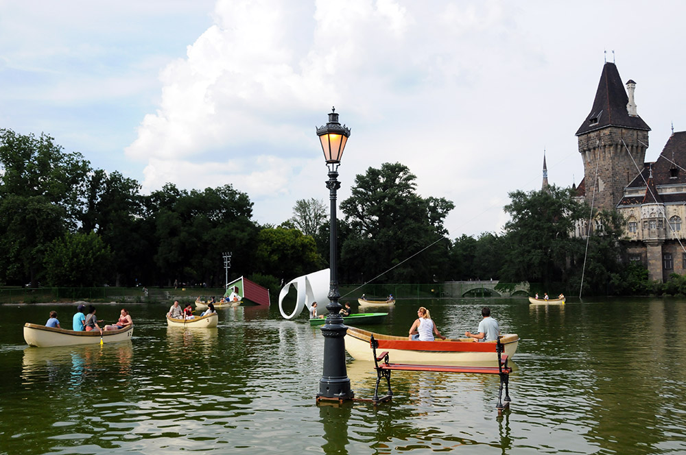 Vajdahunyad Castle Lake