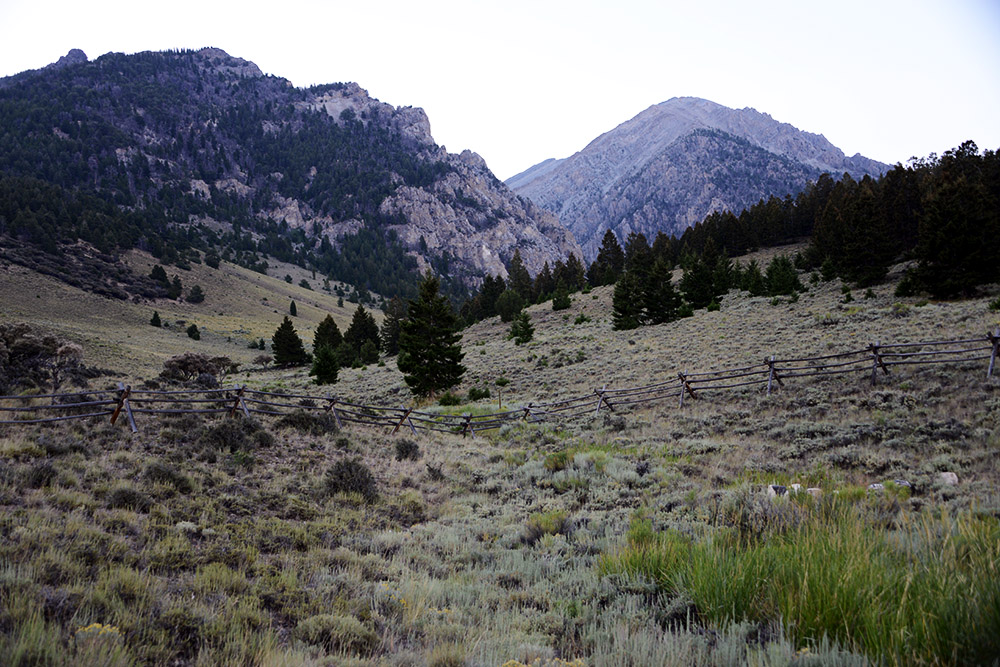 Idaho Lost River Mountains Borah Peak Foothills