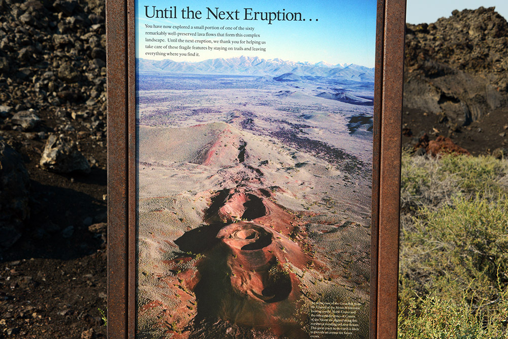 Craters of the Moon Idaho Aerial View