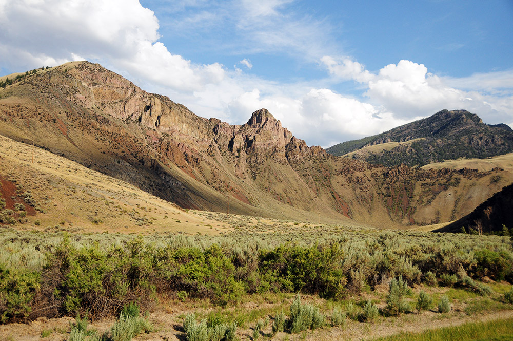 Scenic Idaho Idaho Sawtooth Mountains Scnery