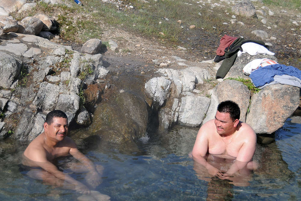 Enjoying the Hot Springs Idaho Sawtooth Hot Springs People