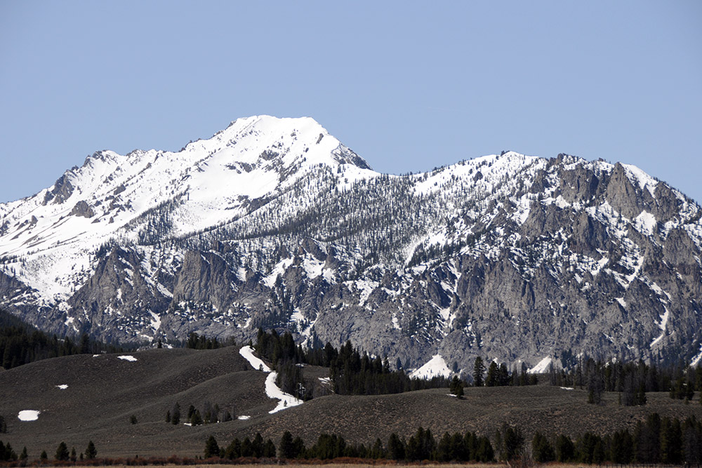 Foggy Mountains Idaho Mountains Fog