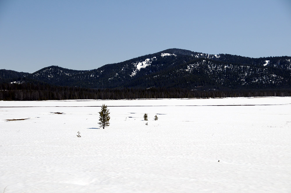 Snow Idaho Sawtooth Wilderness Snow
