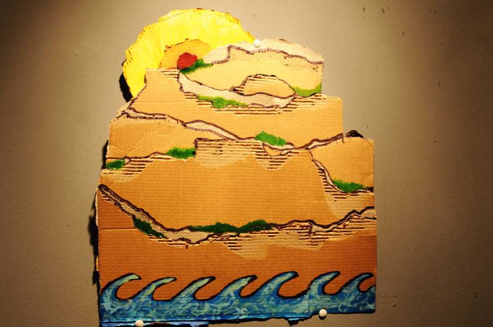 Illinois Chicago Logan Square Cafe Art