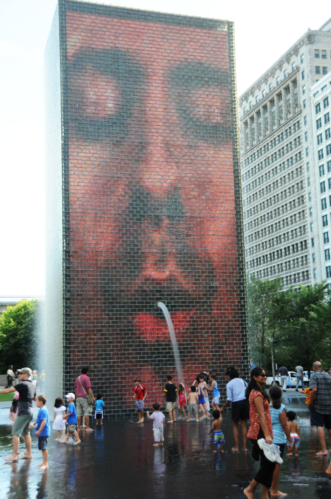 Illinois Chicago Fountain