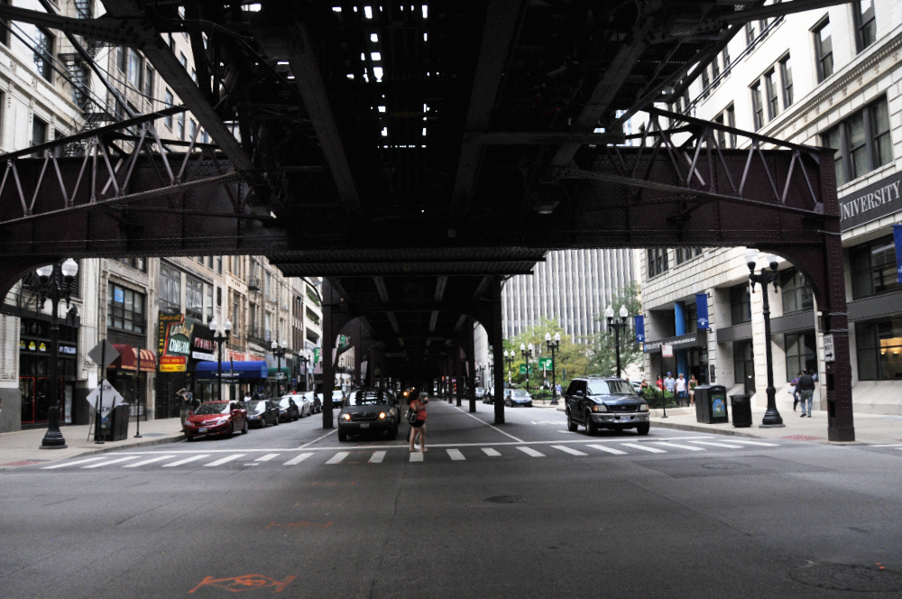 Illinois Chicago Street