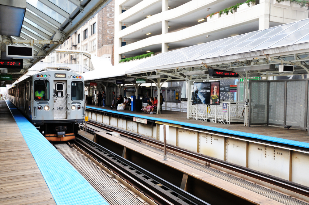 Illinois Chicago Train