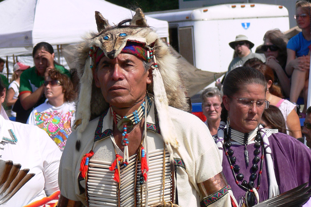 Native American Native American at Cahokia Mounds