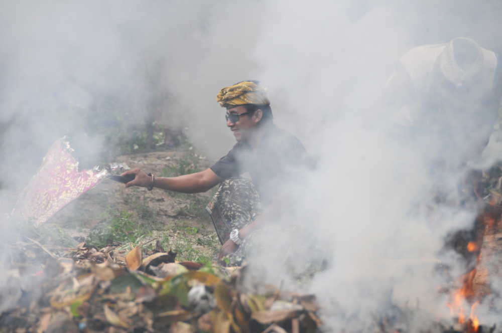 Fire Indonesia Bali Fire