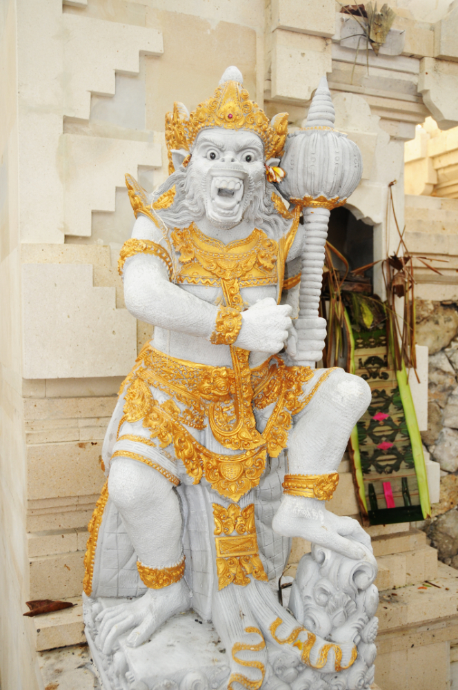 Hindu Statue Indonesia Bali Hindu Temple Statue