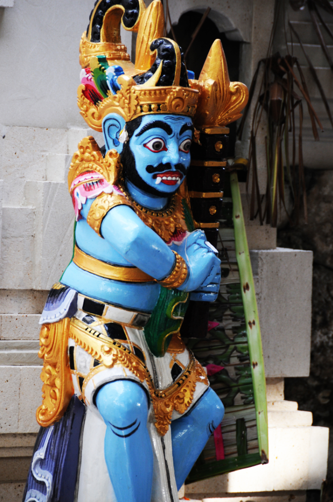 Hindu Statue Indonesia Bali Hindu Temple Statue