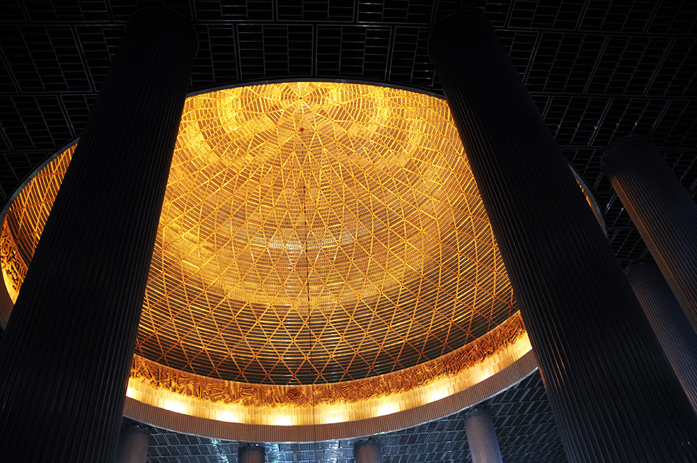 Istiqlal Dome Indonesia Jakarta Istiqlal Mosque Dome