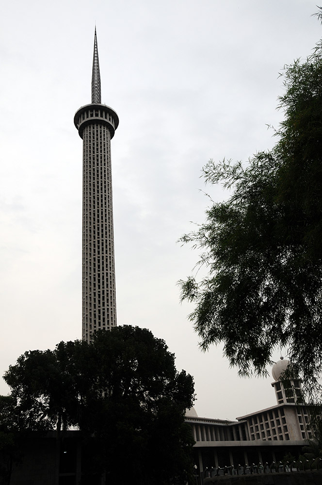 Istiqlal Mosque Indonesia Jakarta Istiqlal Mosque Minaret