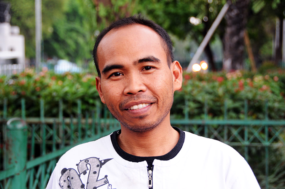 Indonesian Man Indonesian Man in Jakarta
