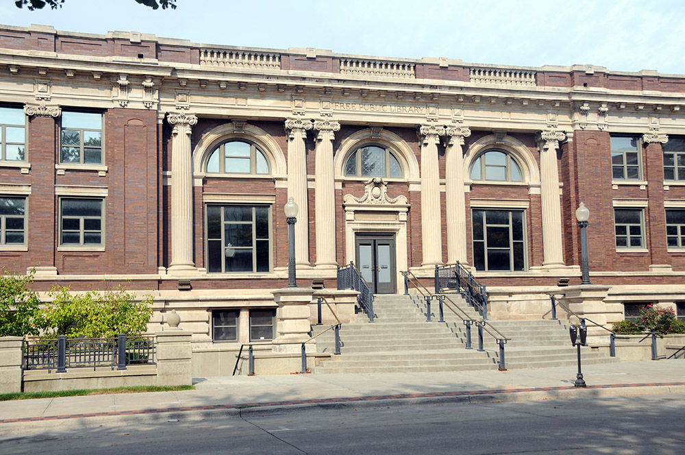 Library Iowa Council Bluffs Library