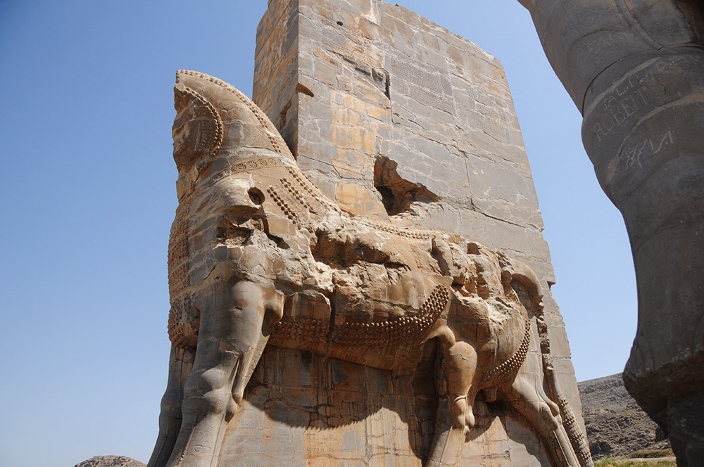 Entrance to ancient Persepolis in Iran