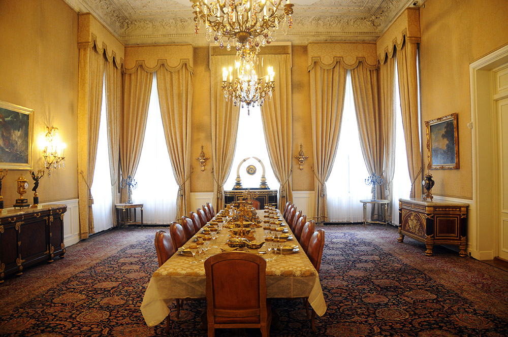 Iran Tehran Palace Dining Room