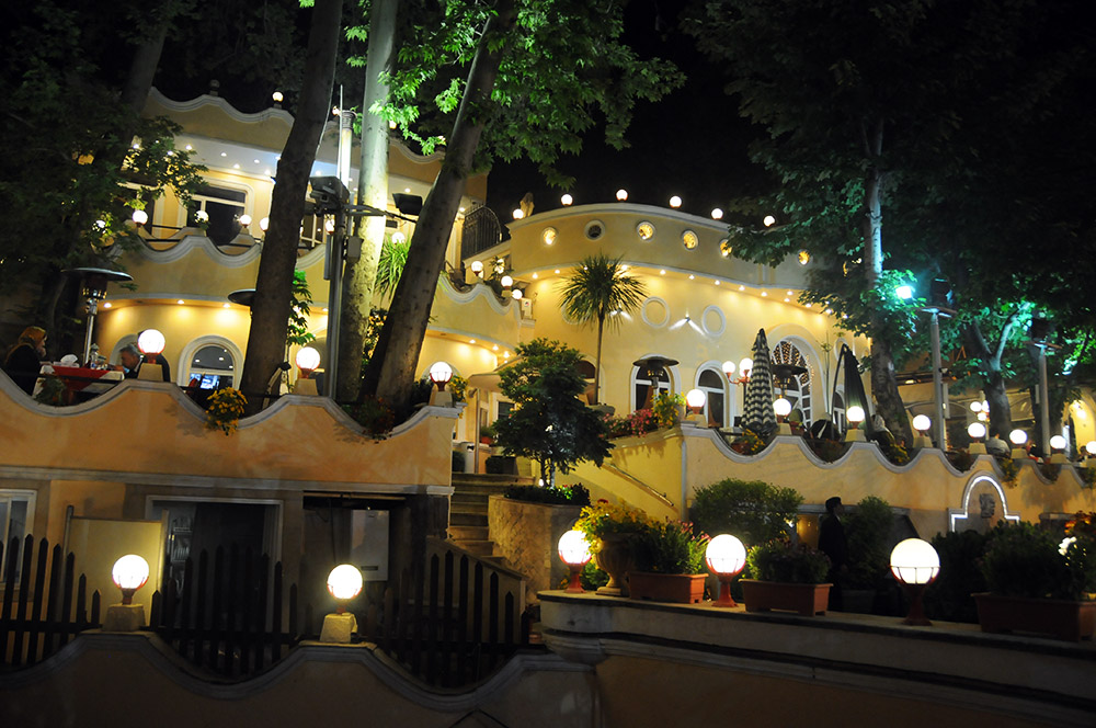 Iran Tehran Restaurants Night