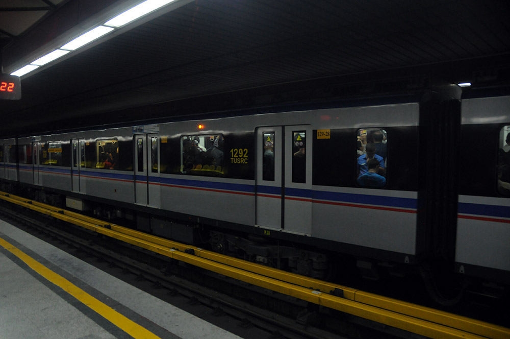 Iran Tehran Subway Train