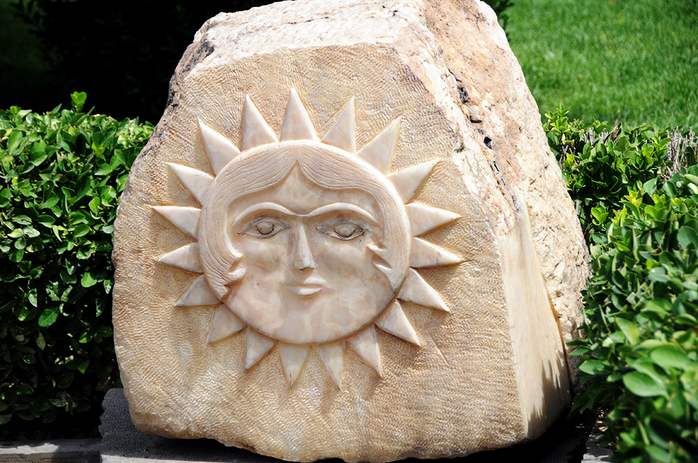 Iran Tehran Stone Sun