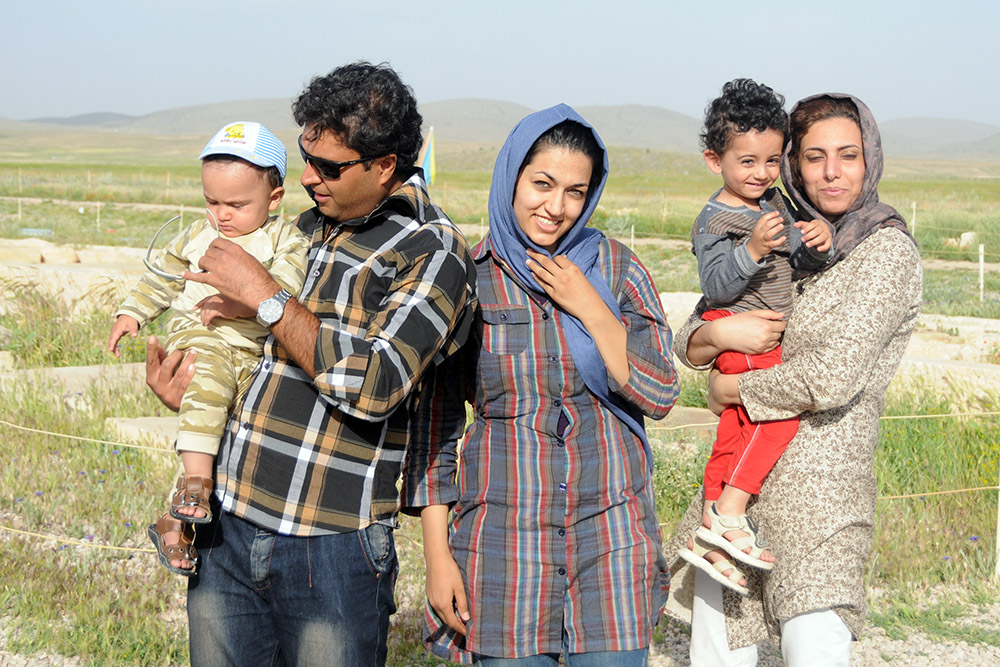 People in Yazd Iran