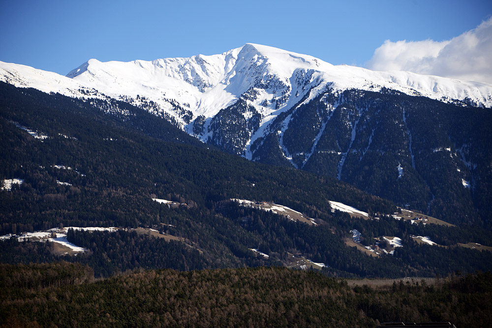 Mountain scenery in the Italian Alps