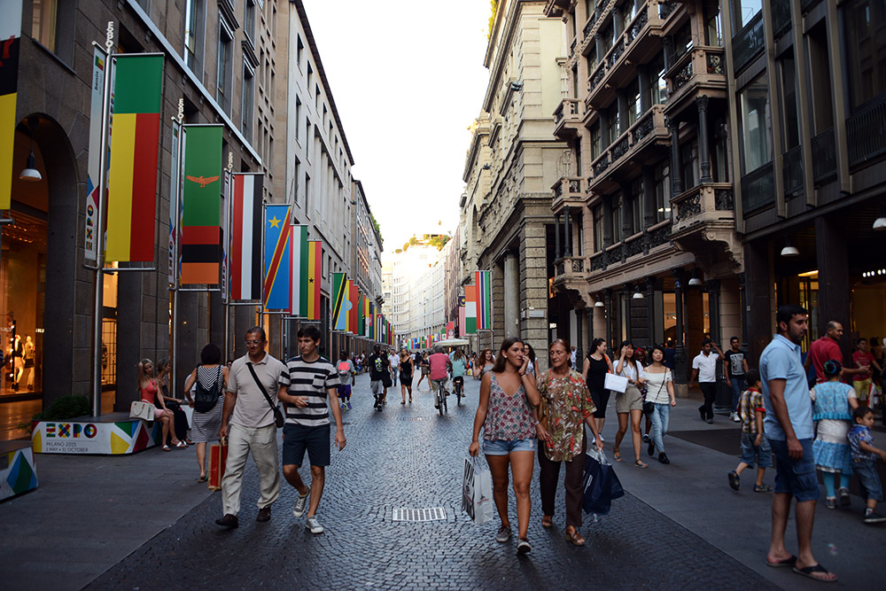 Downtown Milan