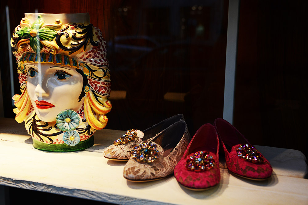 Shop in downtown Milan